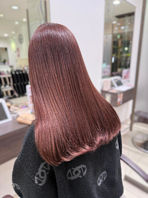 ラベンダーピンク/ブリーチなしダブルカラー