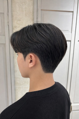 【東銀座・and.S】韓国風メンズダウンパーマ