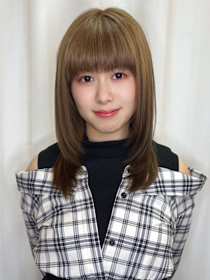 【MICHI 富田店　古作蓮】ミディアムレイヤー ベージュ 