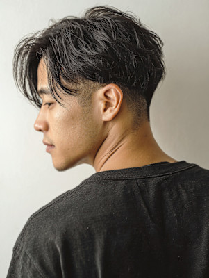 前髪は長めに残したいけど横と後ろは短くしたい方