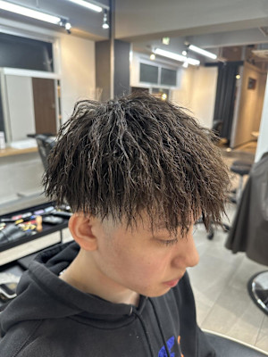 りつき/大宮/フェード/パイルツイスト/メッシュ