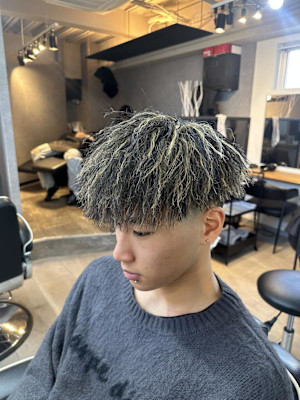 りつき/大宮/フェード/パイルツイスト/メッシュ