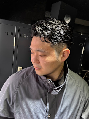 ジェントルバック×フェード×ラルフカール×メンズパーマ×難波