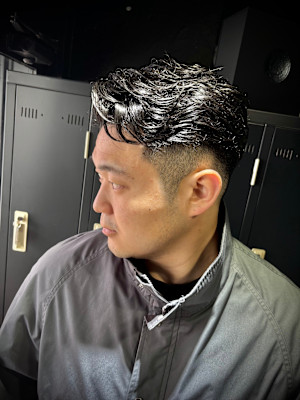 ジェントルバック×フェード×ラルフカール×メンズパーマ×難波