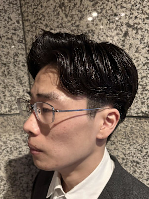 ビジネスニュアンスパーマスタイル