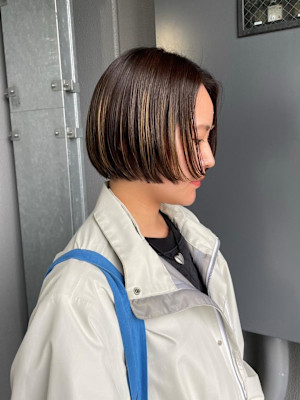 ミニボブ×ハイライト