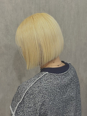 〇抜きっぱなしブロンド×ボブ〇