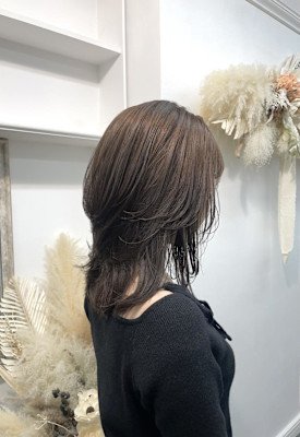 ダブルカラー/オリーブベージュ/ベージュカラー/ベージュ