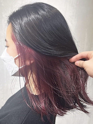  〇ピンクラベンダー×ディープラベンダー〇