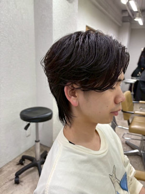 毛流れパーマニュアンスパーマ所沢