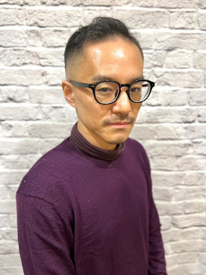 おしゃれソフモヒスキンフェード！