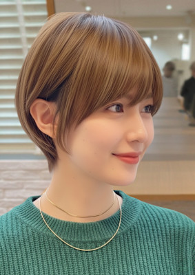 　カット/美髪カラー（白髪ぼかし可）/髪質改善トリートメント