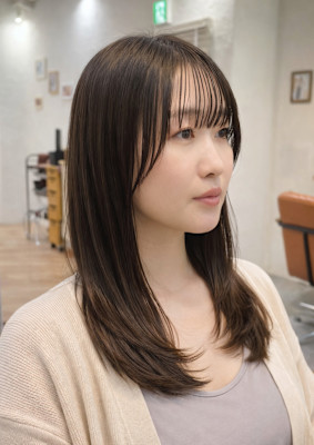 　カット/美髪カラー（白髪ぼかし可）/髪質改善トリートメント