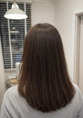 　カット/美髪カラー（白髪ぼかし可）/髪質改善トリートメント