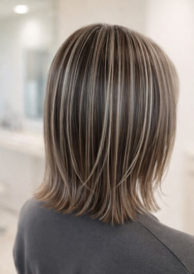 　カット/美髪カラー（白髪ぼかし可）/髪質改善トリートメント