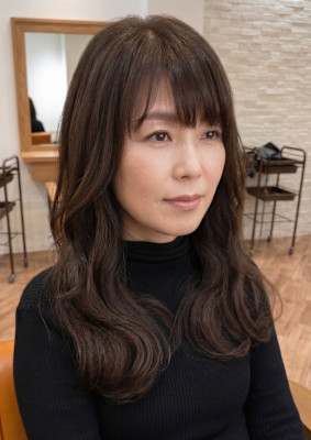 　カット/美髪カラー（白髪ぼかし可）/髪質改善トリートメント