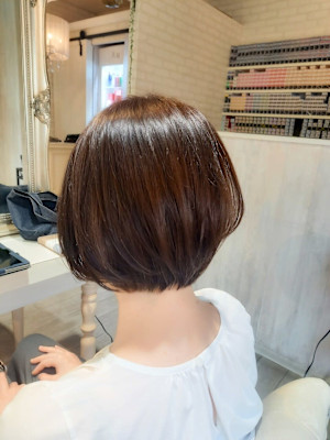 メテオカラーショートボブ