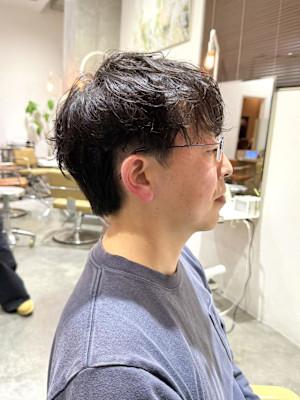 ナチュラルショートマッシュ 森