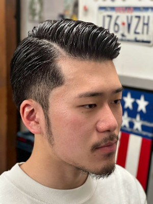 サイドパート 本厚木床屋 本厚木バーバー