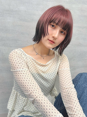 【デザインカラー】レイヤーボブ