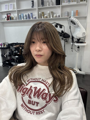 レイヤーカット/海外風レイヤーカット/ザクザクレイヤーカット