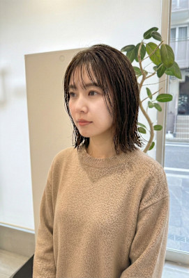 髪質改善 レイヤースタイル 大人可愛い