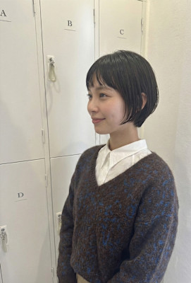 髪質改善 レイヤースタイル 大人可愛い