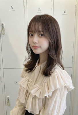 髪質改善 レイヤースタイル 大人可愛い