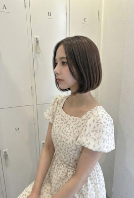 髪質改善 レイヤースタイル 大人可愛い