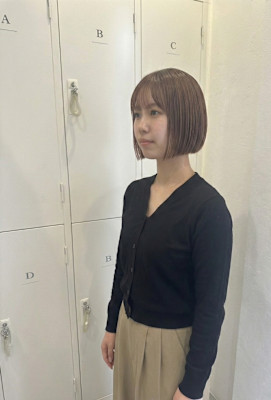 髪質改善 レイヤースタイル 大人可愛い