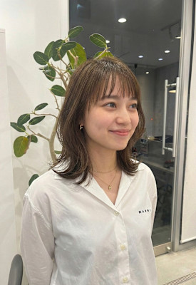 髪質改善 レイヤースタイル 大人可愛い
