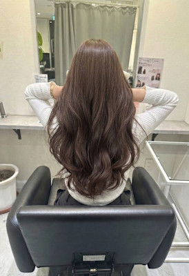 髪質改善 レイヤースタイル 大人可愛い