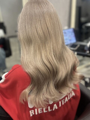 〇2ブリーチ～ミルクティーベージュ〇