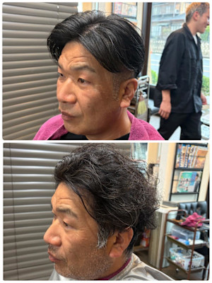 曲がる縮毛矯正