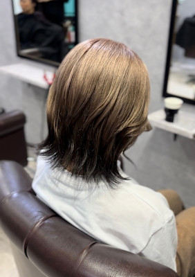 ルーツカラー×ミルクティー