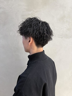 メンズパーマ/メンズカット/眉毛カット