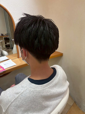 刈り上げスタイル