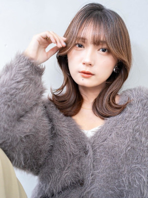 大人可愛い10代20代/髪質改善/ブリーチ/レイヤーカット