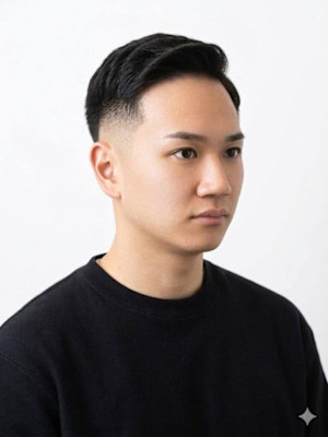 スキンフェードスタイル/フェード/濡れパン/バーバー