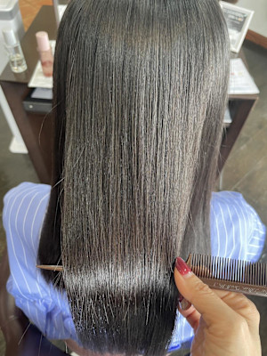 ストレートヘア