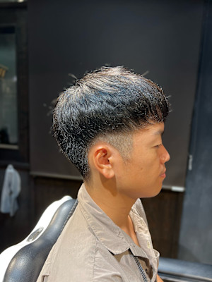 刈り上げマッシュ