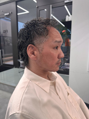 50代メンズ/パーマ/メンズバーマ