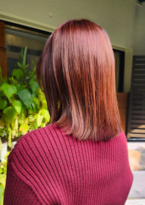 重たさを抜く春カラー