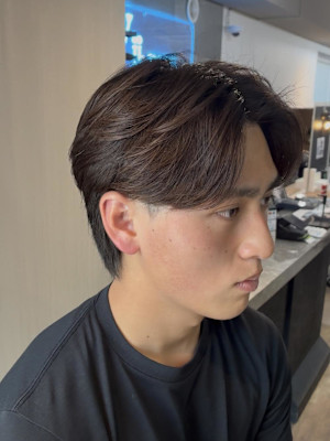 海志/センターパート/ニュアンスパーマ/大宮