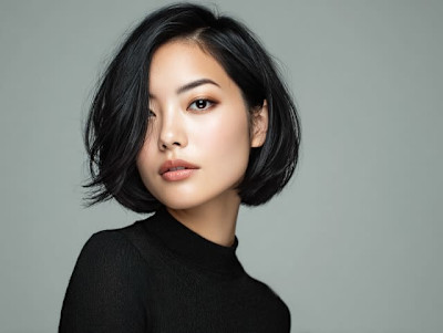 軽やかショートボブ