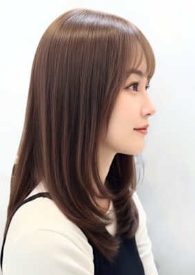 　カット/美髪カラー（白髪ぼかし可）/髪質改善トリートメント