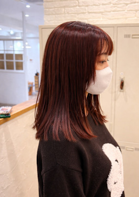 　カット/美髪カラー（白髪ぼかし可）/髪質改善トリートメント
