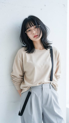 【脱・マンネリ】小顔見えウルフカットでこなれ感UP☆