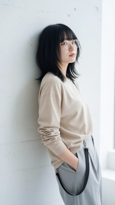 大人の抜け感ウルフ◎ラフな動きで魅せるニュアンスヘア