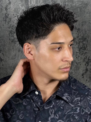 札幌フェード×清潔感ビジネスショート